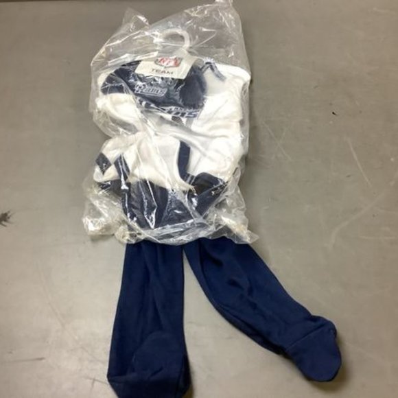 La Rams "Newest Fan" 3 Piece Outfit - Size 3-6m NWT - Picture 2 of 4